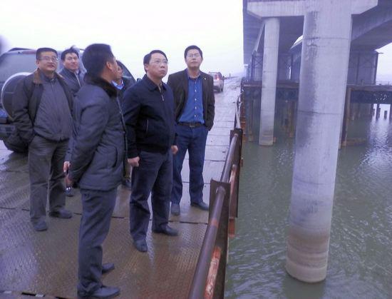 南昌市委常委、副市長劉建洋蒞臨昌南大道東延工程項目現(xiàn)場檢查指導工作